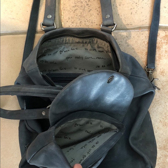 COPY - Ash Ziggy Tote and detachable purse - Picture 4 of 7